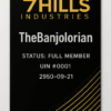 7Hills ID tag + Lanyard Pre-Order