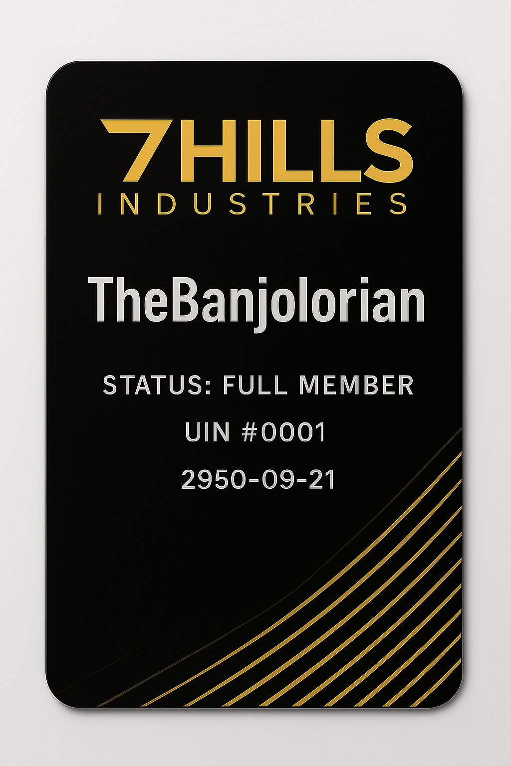 7Hills ID tag + Lanyard Pre-Order
